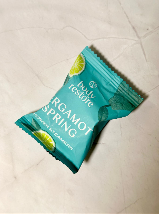 BODY RESTORE Shower Steamer Single Use Bath Bomb Self Care