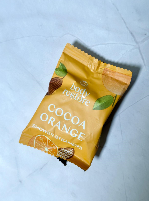 BODY RESTORE Shower Steamer Single Use Bath Bomb Self Care