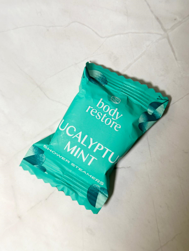 BODY RESTORE Shower Steamer Single Use Bath Bomb Self Care