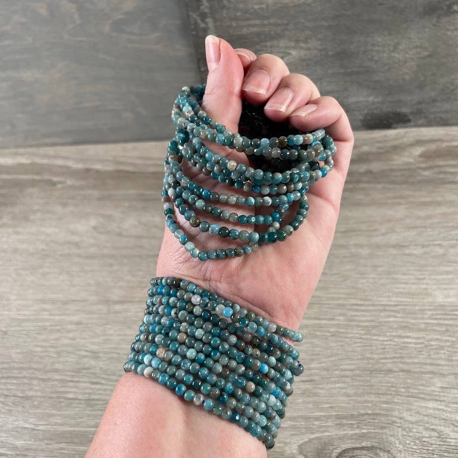 Bracelets Gemstone Bead 4mm -  Crystal Shops & Gift Retailers