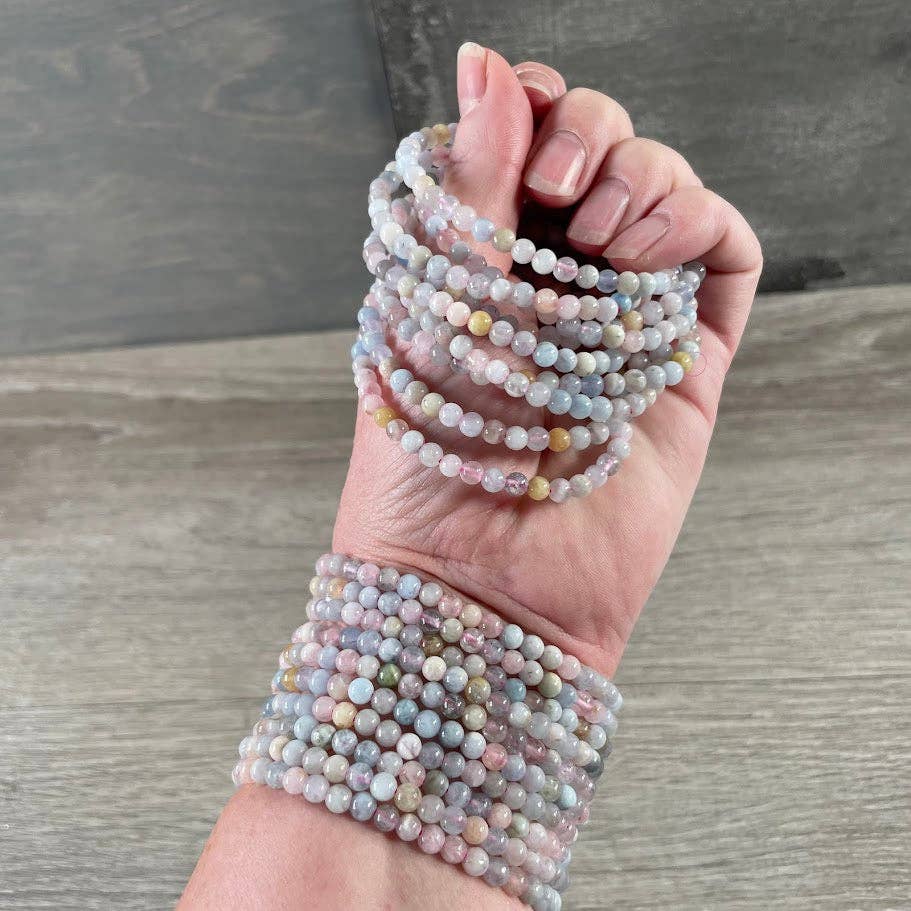 Bracelets Gemstone Bead 4mm -  Crystal Shops & Gift Retailers