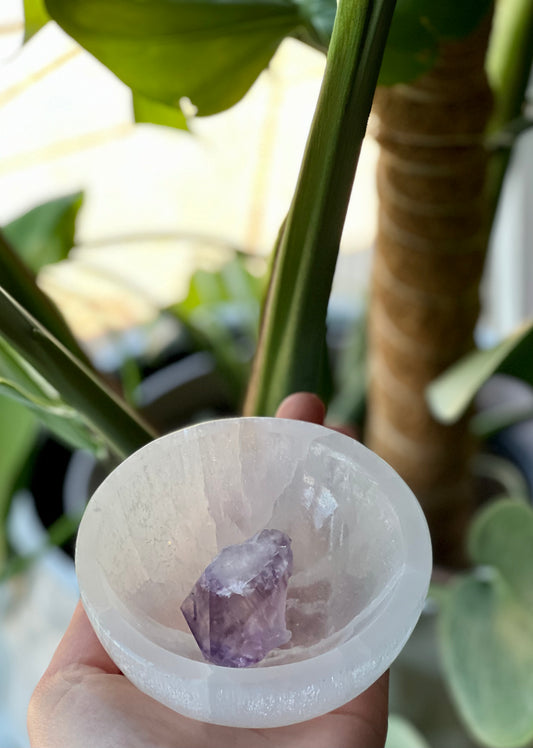 Selenite Bowl